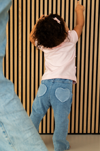 Afbeelding in Gallery-weergave laden, Flared Jog Denim Heart
