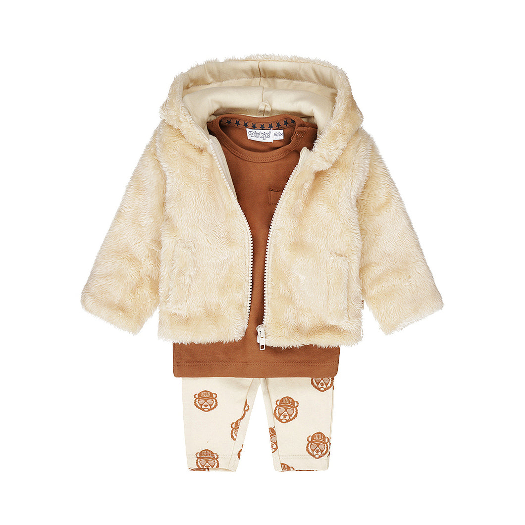 Set vest, broek + longsleeve Q52632-31